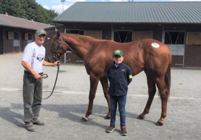 Mickley’s Youngest Pinhooker Celebrates Winner!